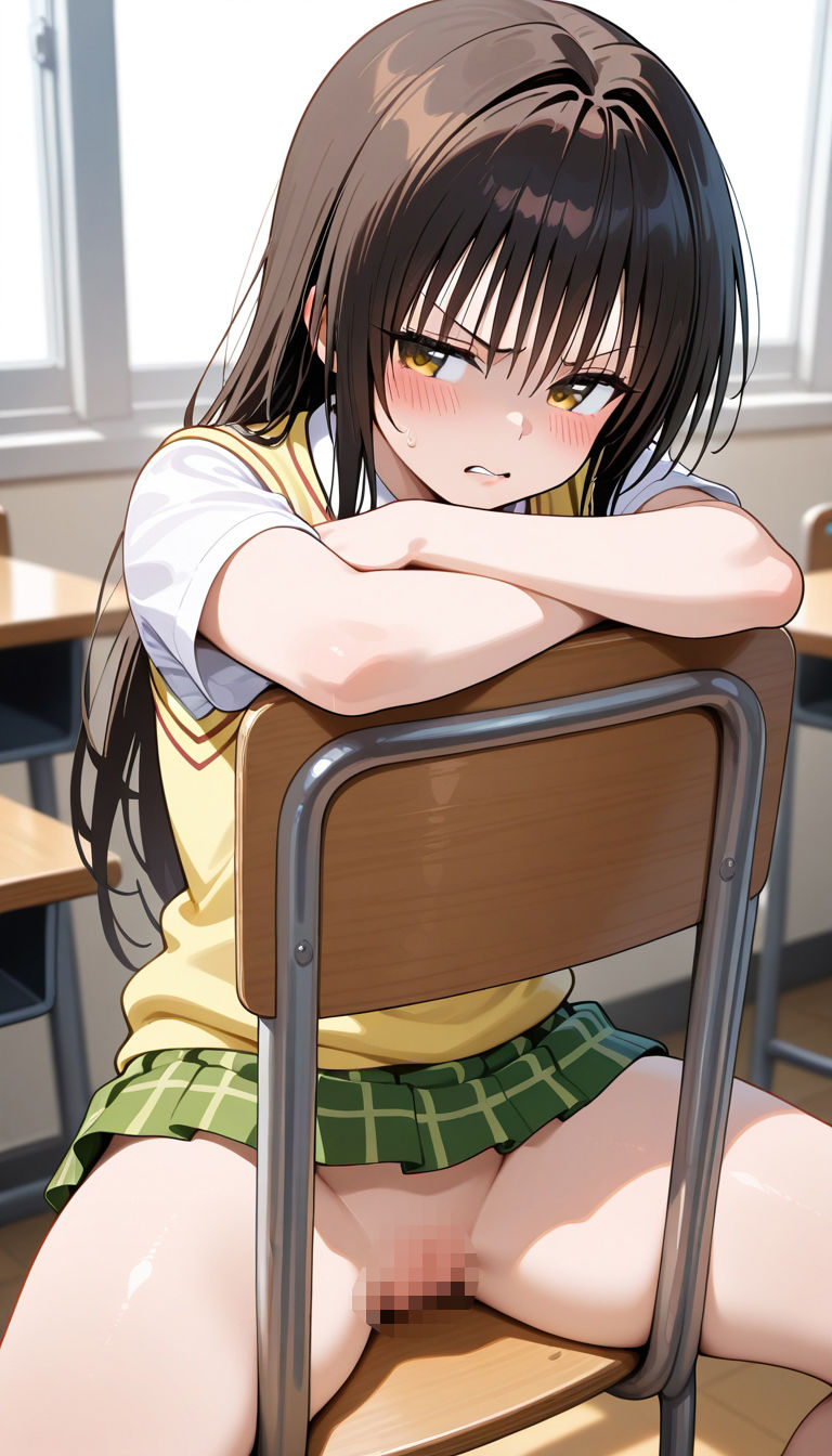 前の席のあの娘がすごいノーパンアピールしてくる古〇川＆西〇寺編 - サンプル画像 2