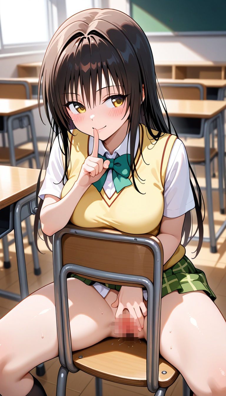 前の席のあの娘がすごいノーパンアピールしてくる古〇川＆西〇寺編 - サンプル画像 3