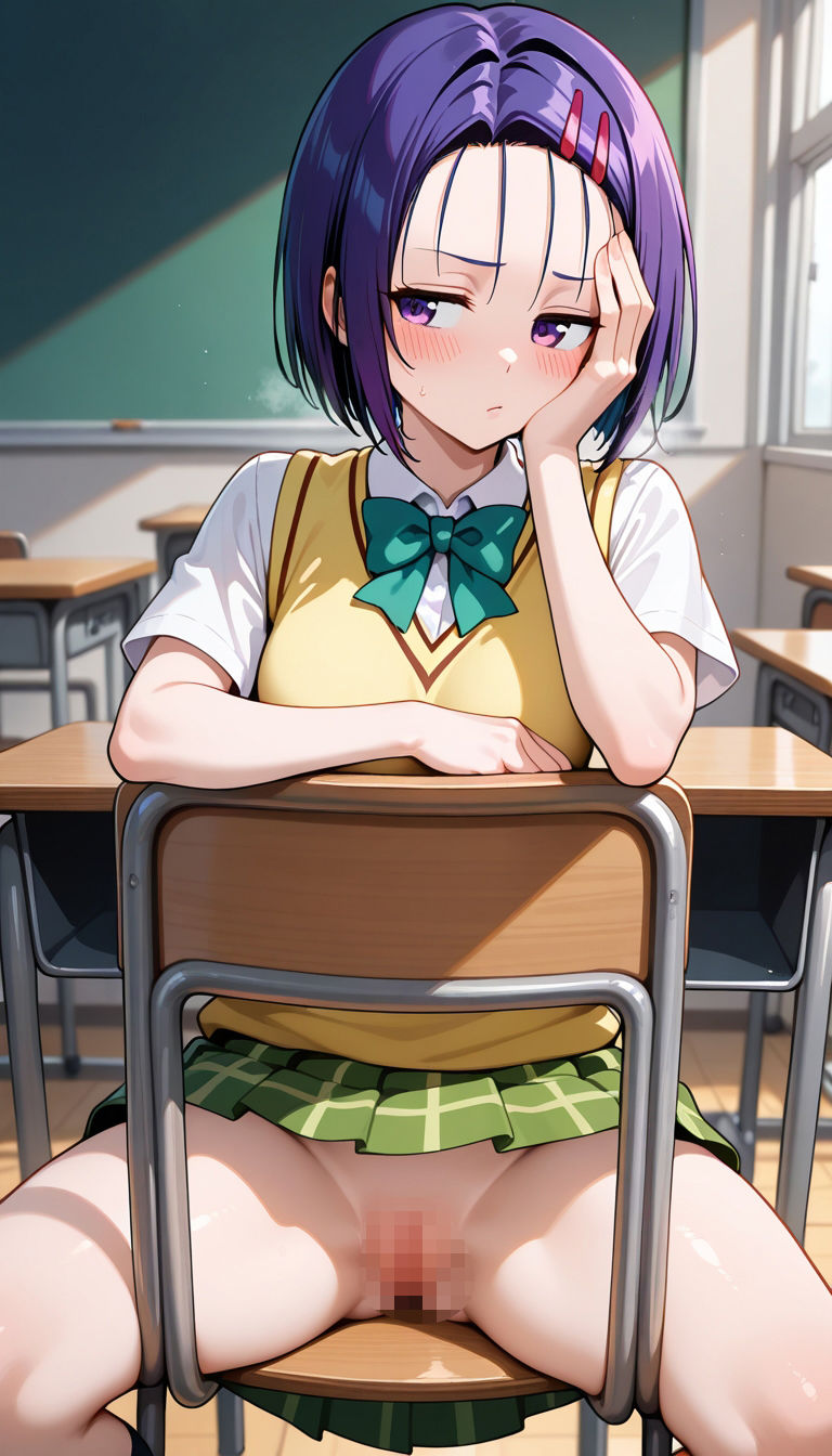 前の席のあの娘がすごいノーパンアピールしてくる古〇川＆西〇寺編 - サンプル画像 4