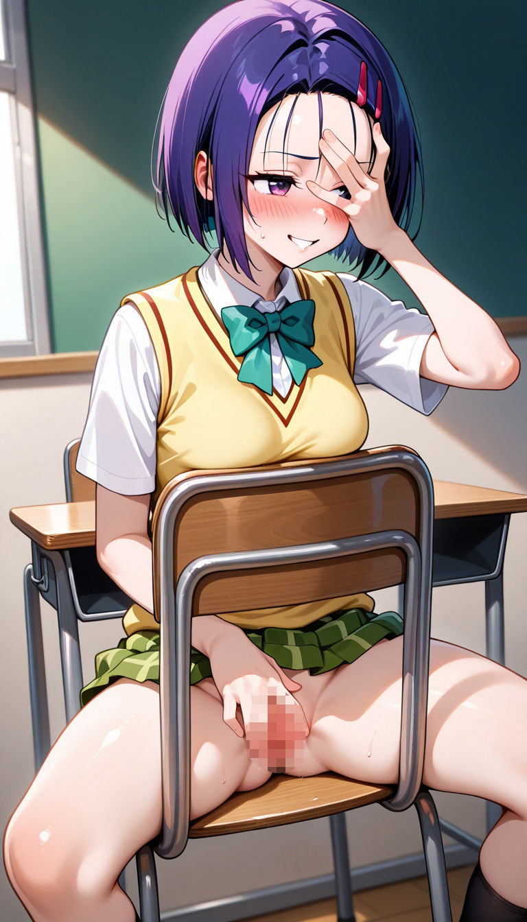 前の席のあの娘がすごいノーパンアピールしてくる古〇川＆西〇寺編 - サンプル画像 6