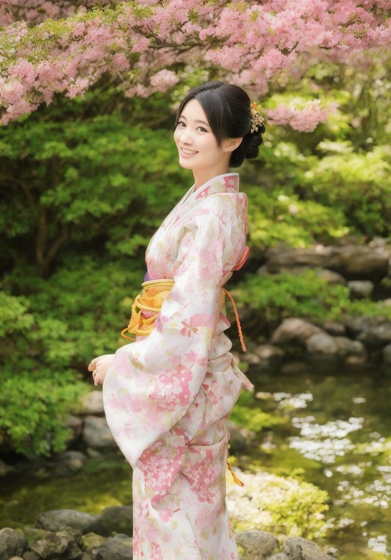 【美女名録】vol1.20  絢爛―振袖に咲く美―  148枚【AIグラビア写真集】 - サンプル画像 1