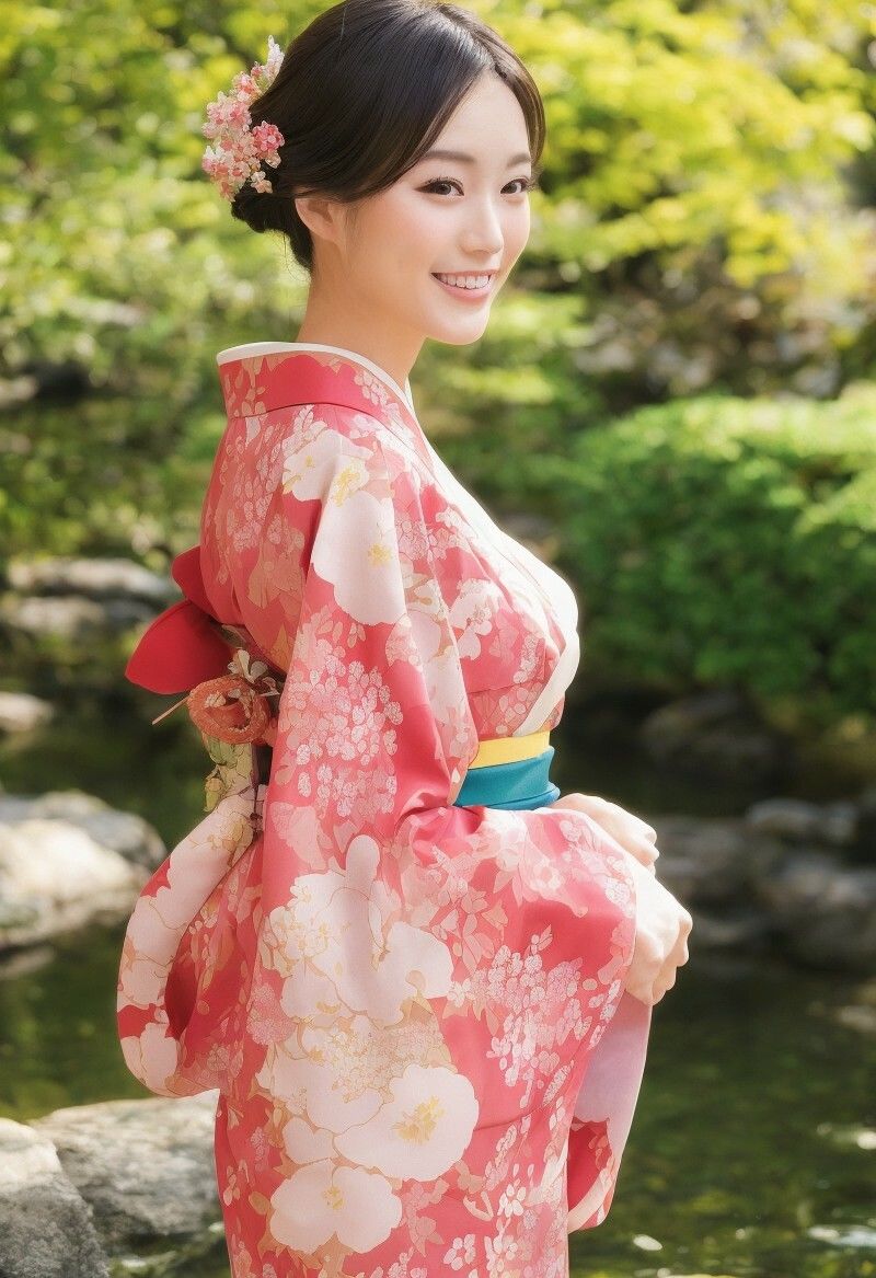 【美女名録】vol1.20  絢爛―振袖に咲く美―  148枚【AIグラビア写真集】 - サンプル画像 3