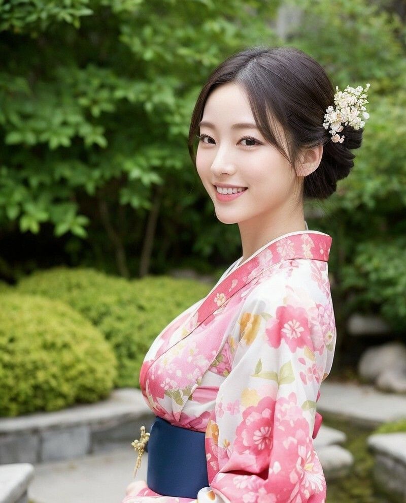 【美女名録】vol2.20  絢爛―振袖に咲く美―  150枚【AIグラビア写真集】 - サンプル画像 7