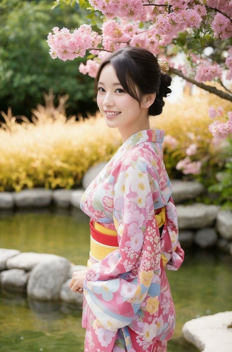 【美女名録】vol2.20  絢爛―振袖に咲く美―  150枚【AIグラビア写真集】 - サンプル画像 8