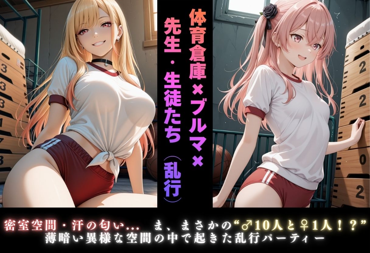 【学園ヒロイン〜俺たちの肉便器〜】その着せ替え人形◯恋をする〜喜◯川海夢・乾紗◯叶 編〜 - サンプル画像 6