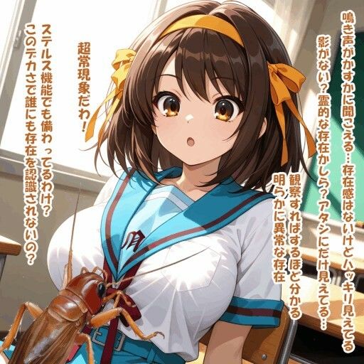 パイズリ生物の生態  パイズリバッタ 編 - サンプル画像 3