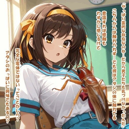 パイズリ生物の生態  パイズリバッタ 編 - サンプル画像 5