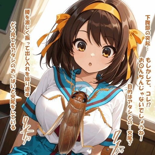 パイズリ生物の生態  パイズリバッタ 編 - サンプル画像 7