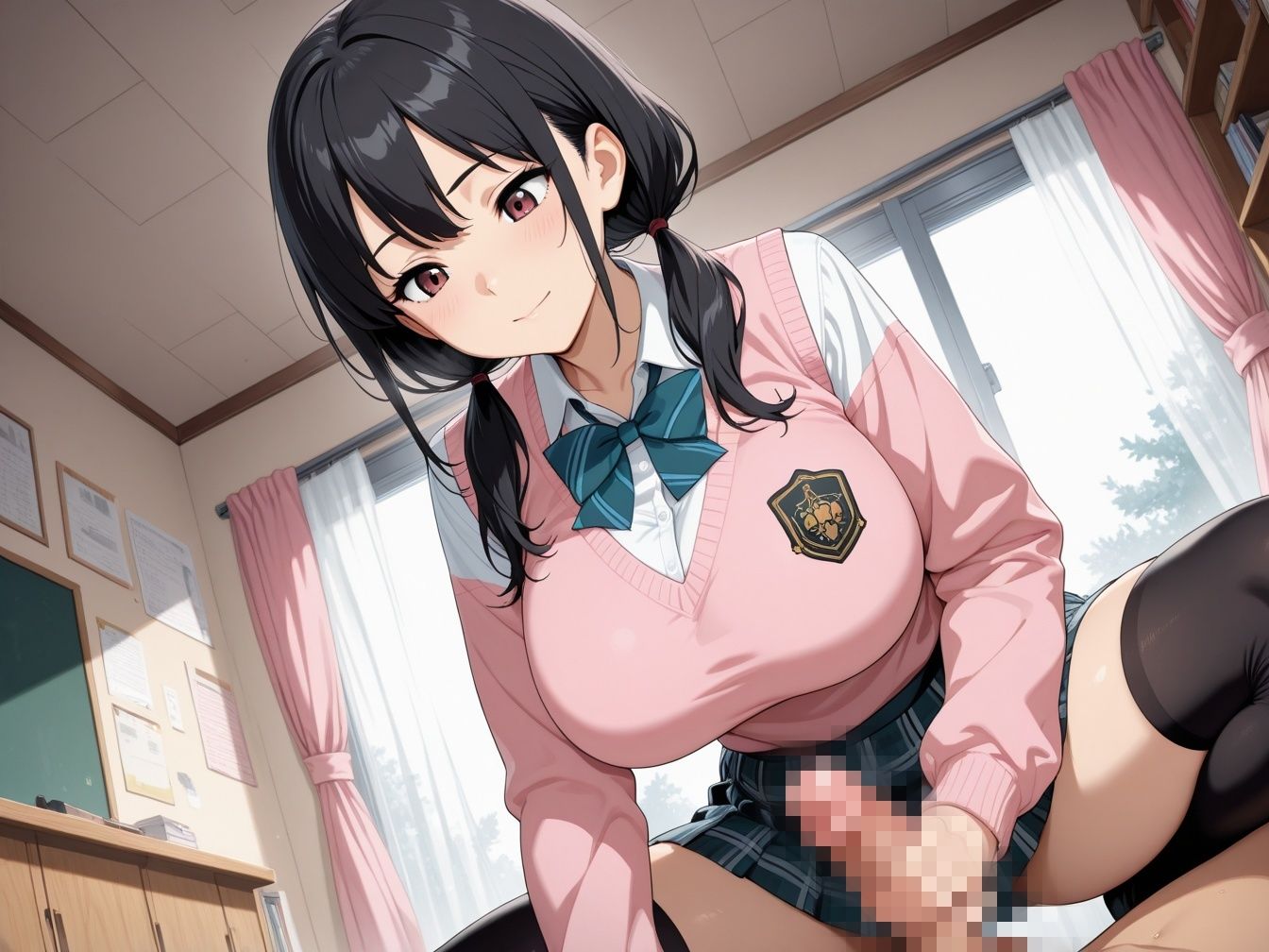 絶対領域女子校生ヤリまくり - サンプル画像 9