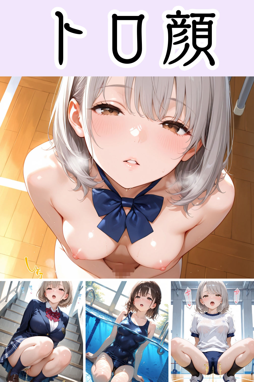 おしがま失敗！おもらし癖がついた女子校生の末路 - サンプル画像 5