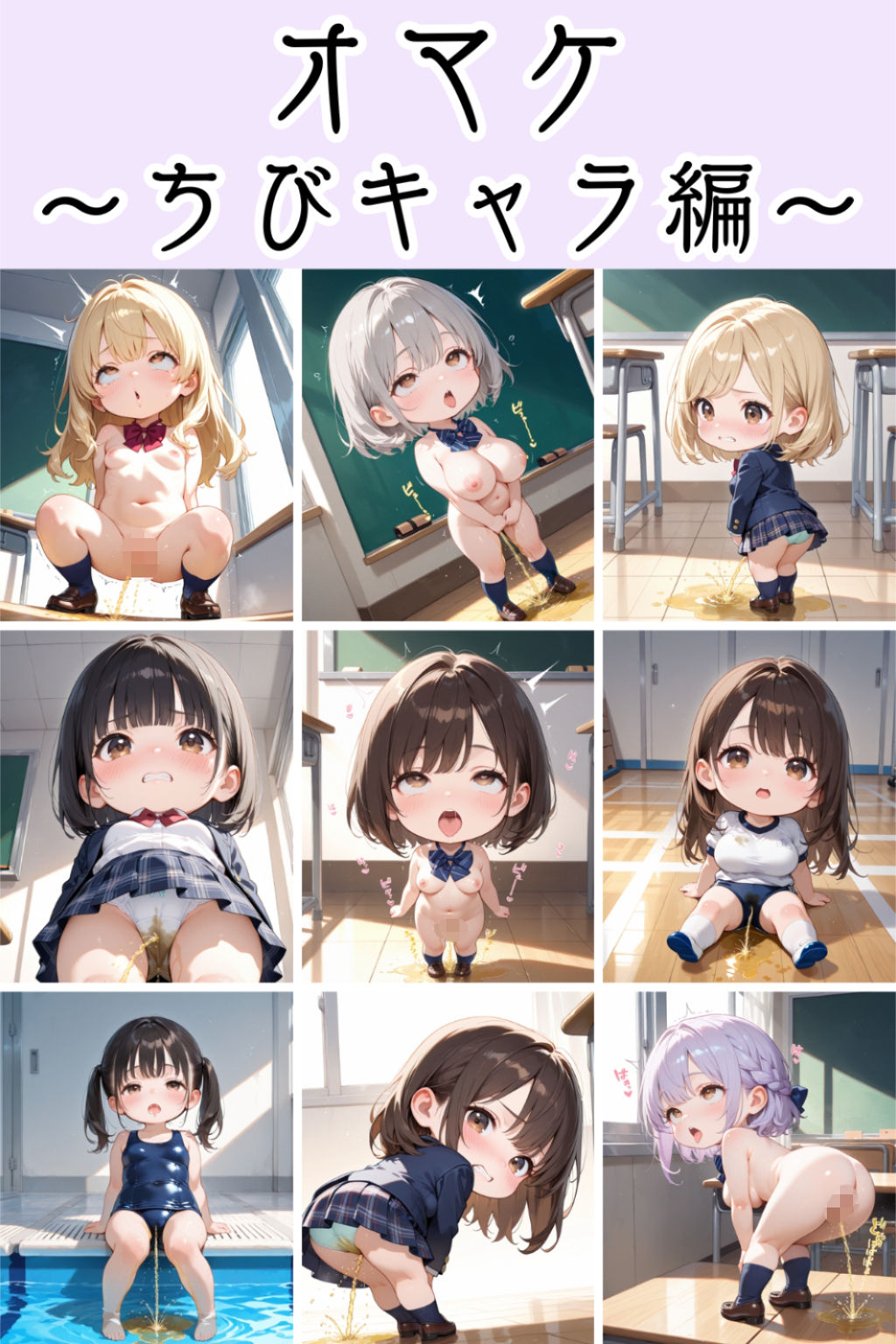 おしがま失敗！おもらし癖がついた女子校生の末路 - サンプル画像 10