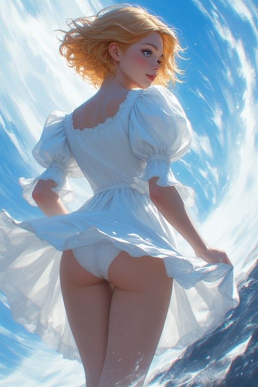 シンデレラの北風と太陽決戦パンチラ画像集 - サンプル画像 2