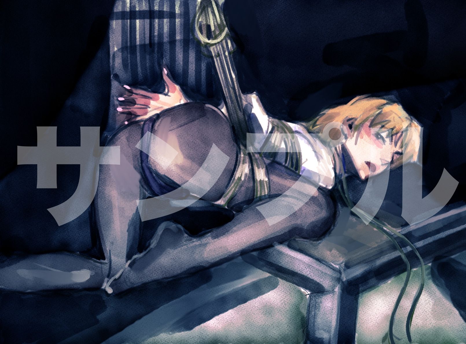 ロボットアニメ  ヒロイン緊縛 - サンプル画像 4