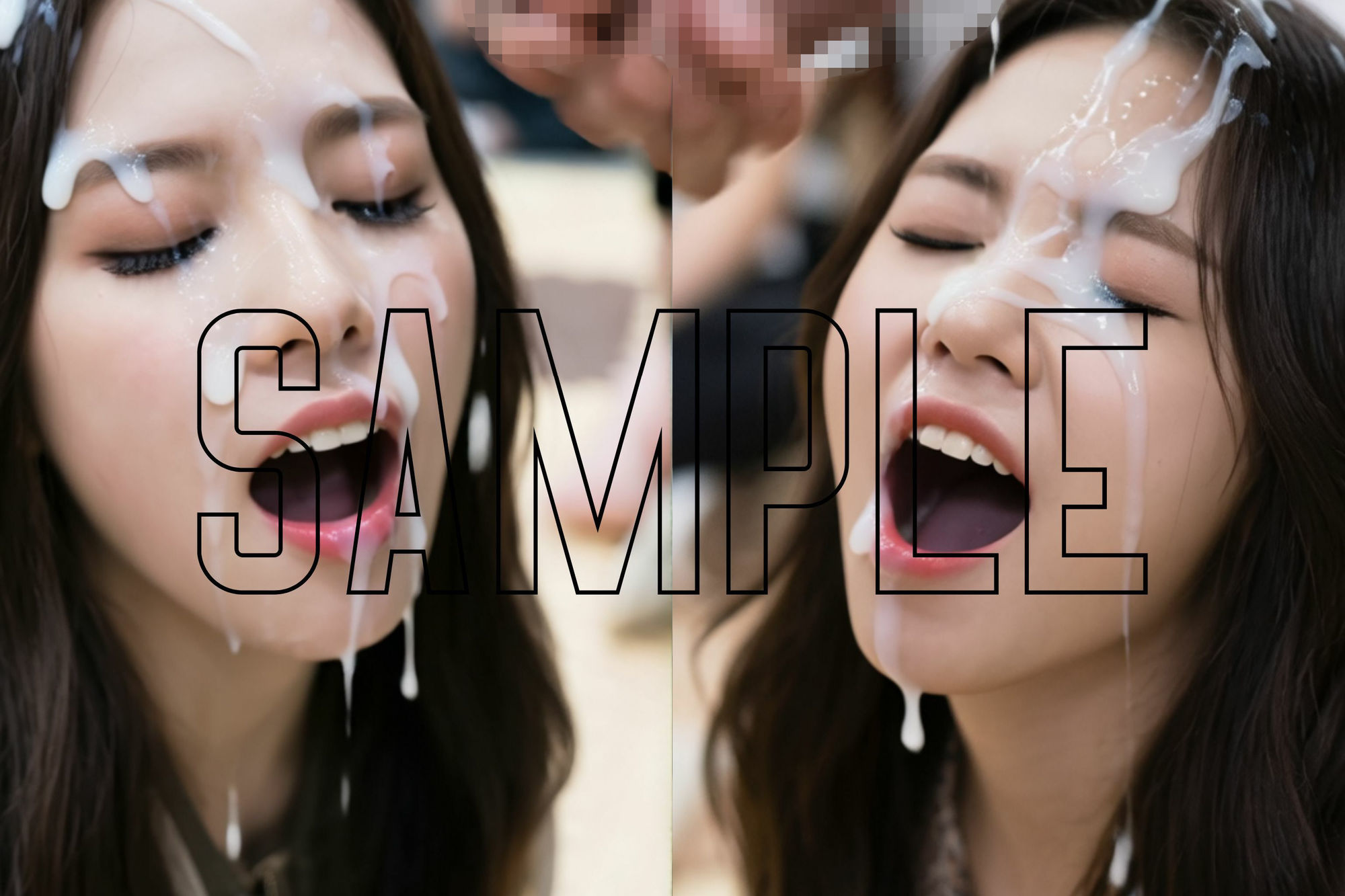 【縦動画】K-POP ぶっかけファンミーティング - サンプル画像 3