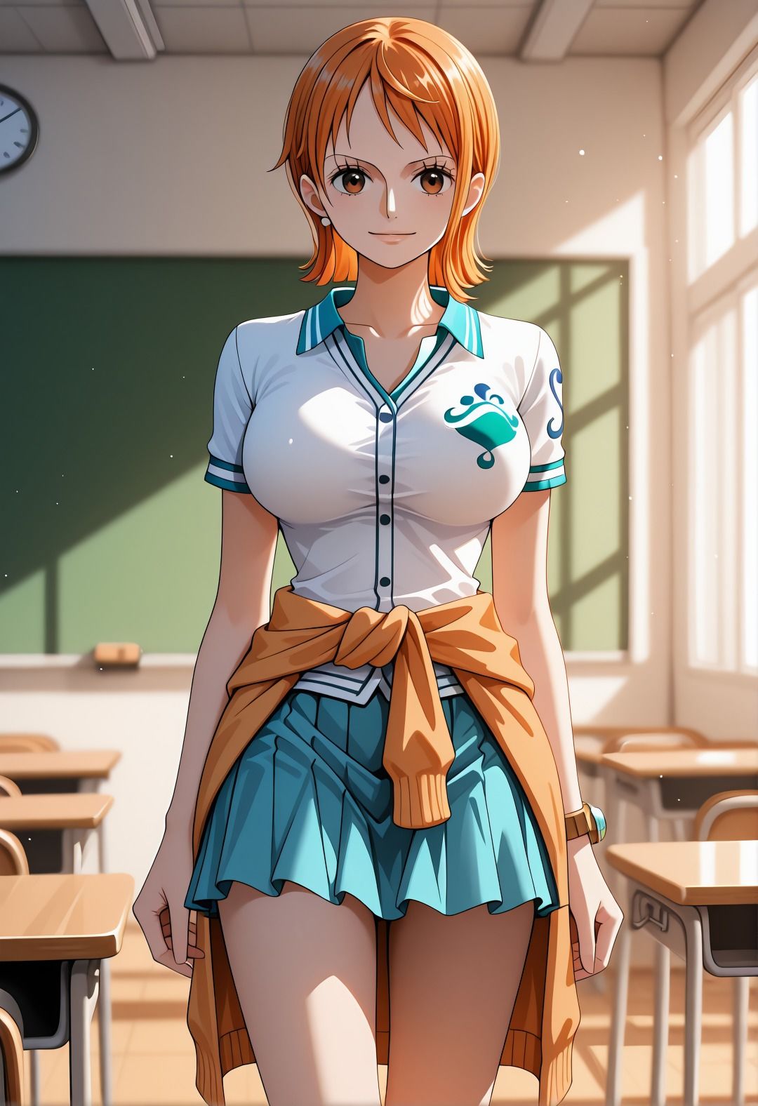 催●ナ◯学校プールトイレ強●エロ行為 ONE PIE◯EパロディCG集 淫ら凌●シチュ満載 - サンプル画像 1