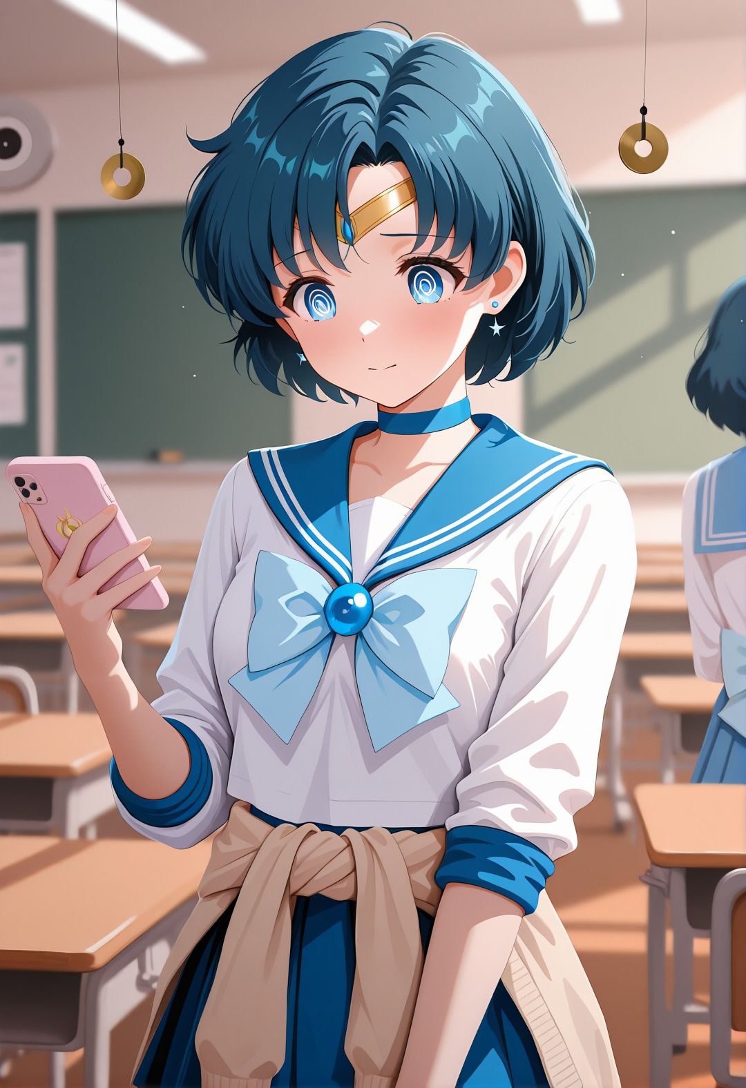 水野◯美の学校凌●日記 〜夜の自室で悶えるインテリ少女〜 - サンプル画像 4