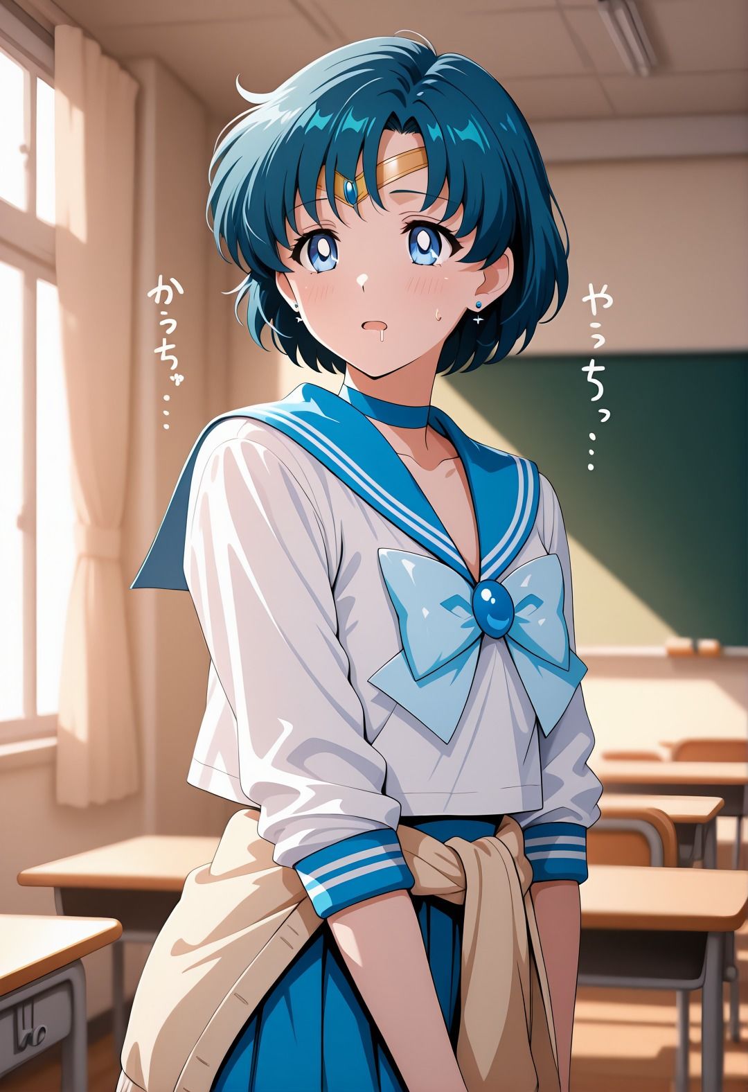 水野◯美の学校凌●日記 〜夜の自室で悶えるインテリ少女〜 - サンプル画像 5