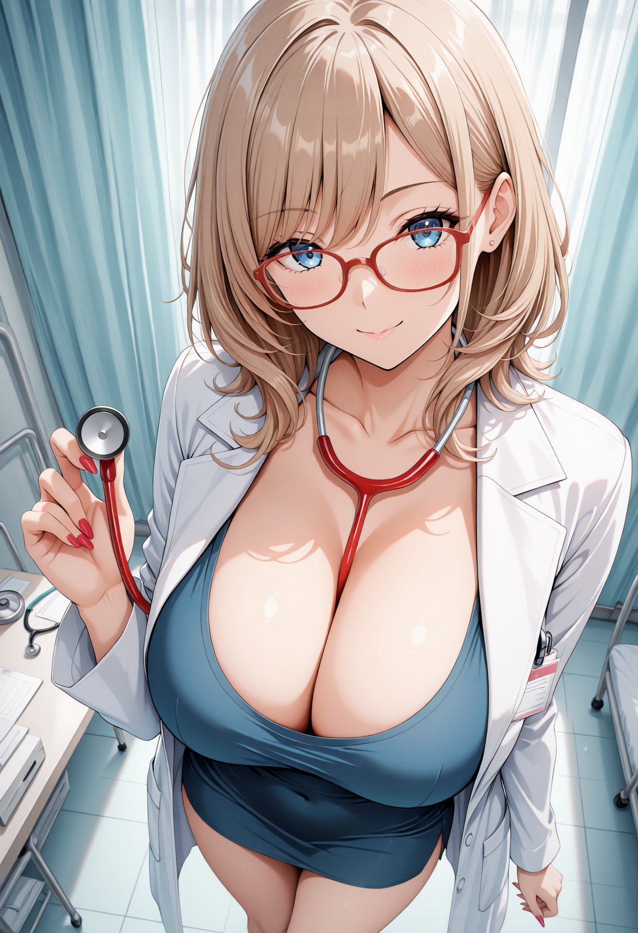 先生がとっても優秀なのですぐに元気になります  白井 優里（しらいゆうり） - サンプル画像 1