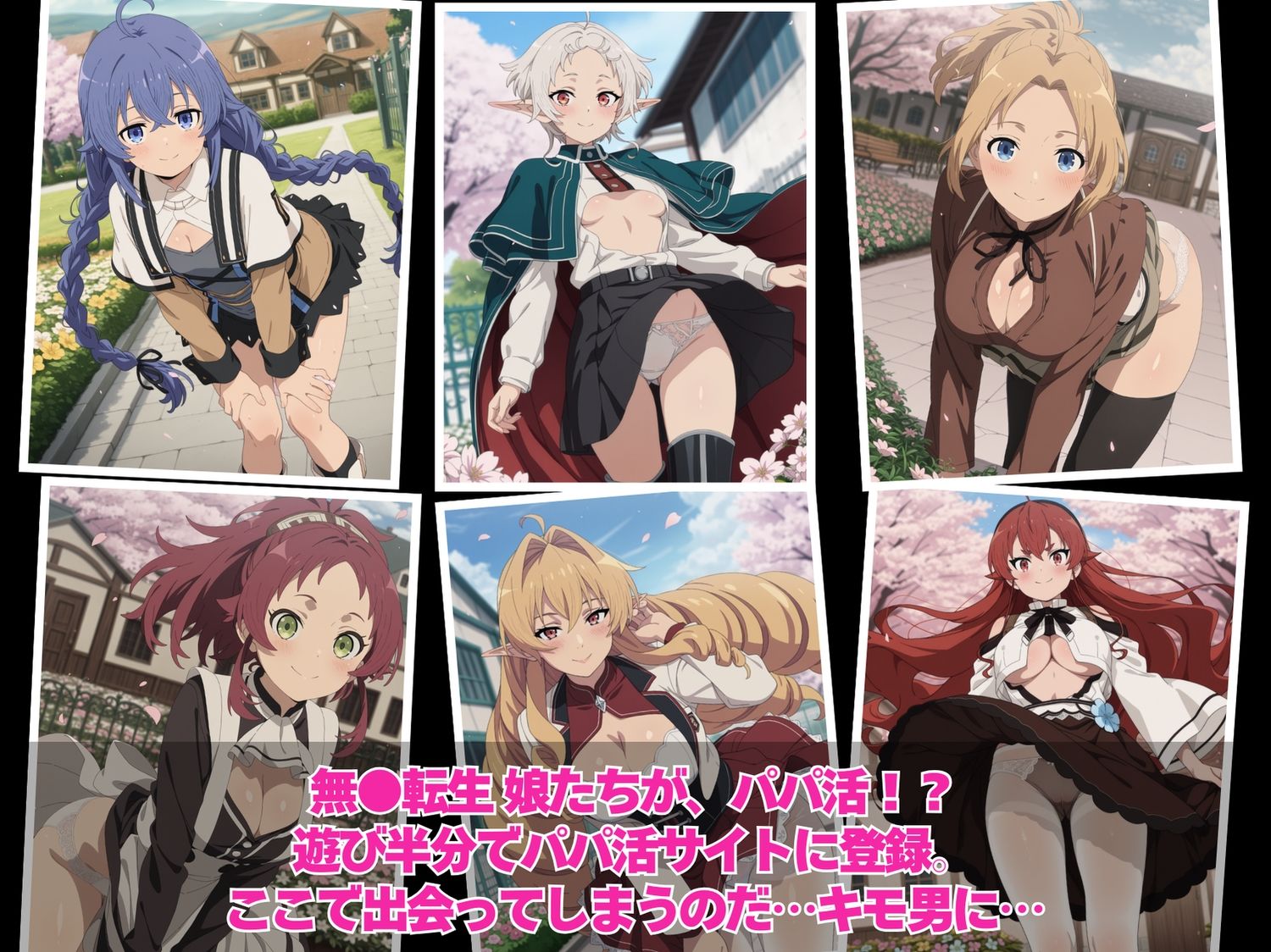 私たちのカラダは乗っ取られた！パパ活アプリの罠〜無●転生〜異世界行ったら本気だす〜編〜 - サンプル画像 1