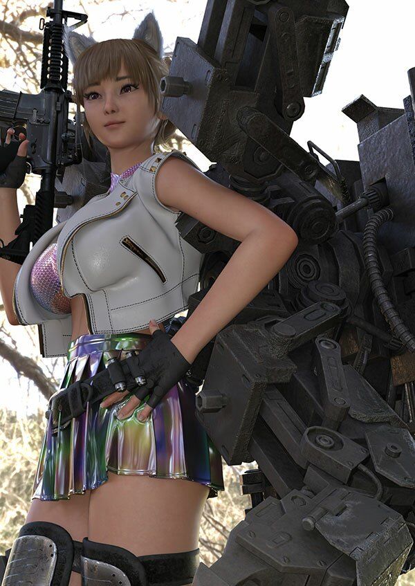 【▲100】廻里が主人公のMMORPG『編隊コレクション:Re』ゲーム動画（Vol.10:ゾンビの集団によるレ○プ被害に遭ってしまう:座位フロント！） - サンプル画像 5