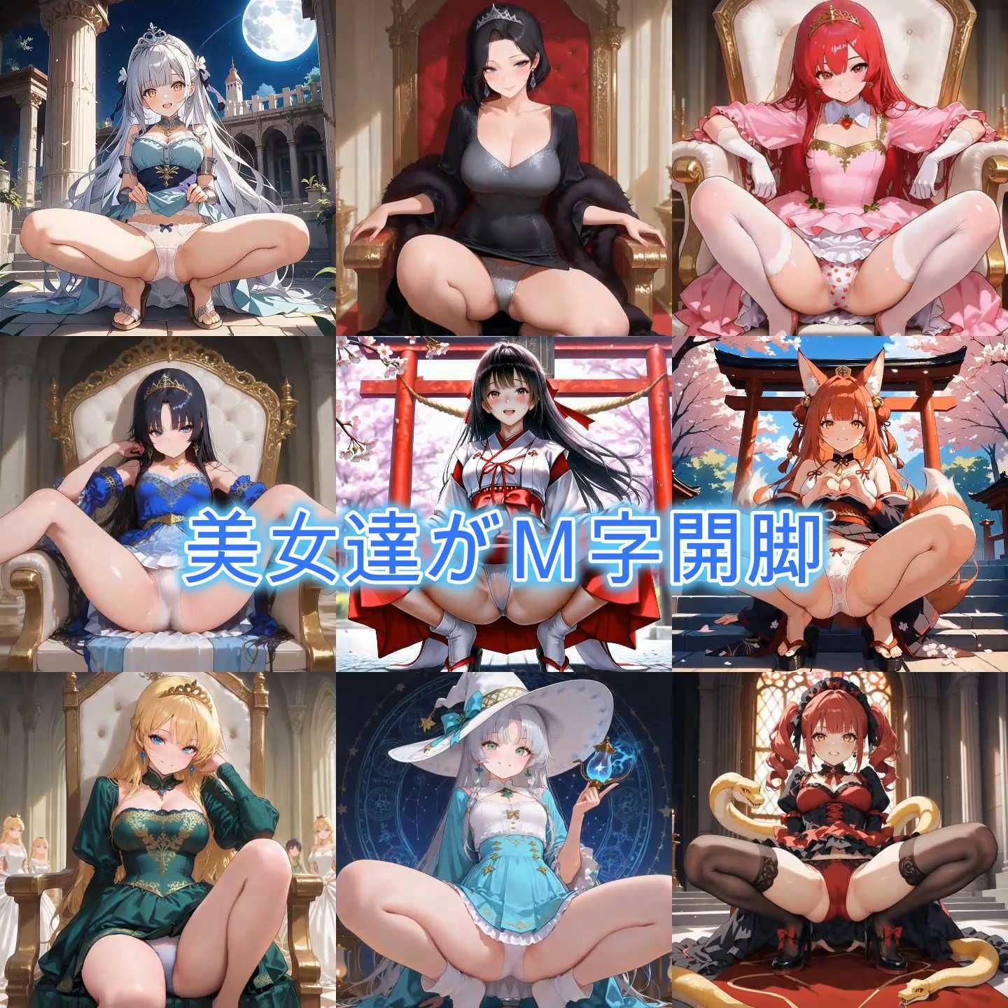 開脚尻ーズDX（108の煩悩編） - サンプル画像 4