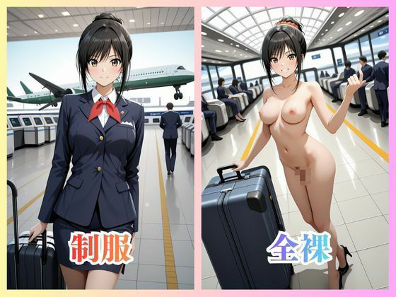 古手〇唯さん 空港での本当の姿！ - サンプル画像 1