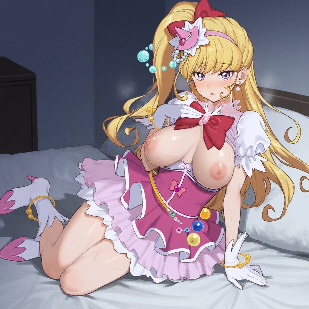 おじさんとキュアミラ◯ルのラブラブSEX - サンプル画像 2