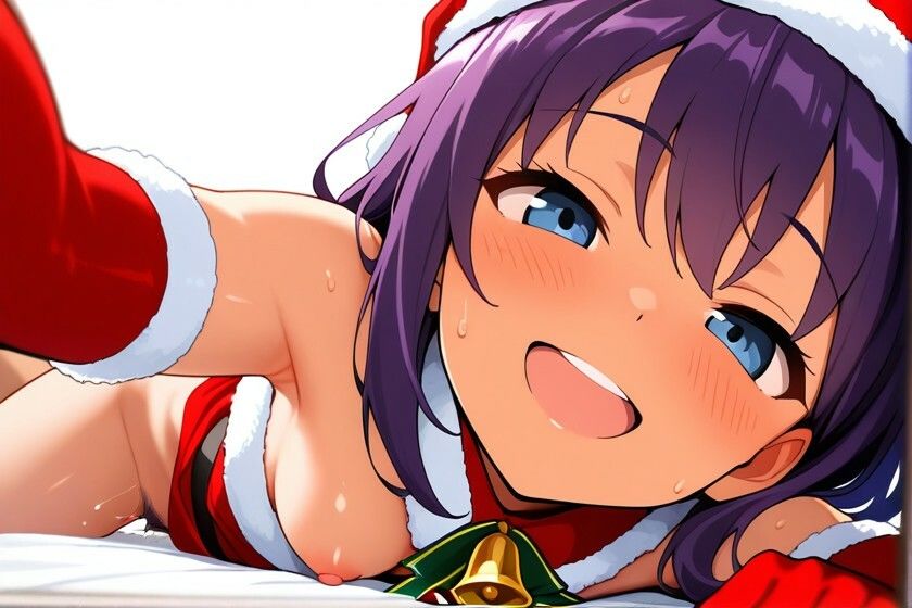 【聖夜に溶けるサンタ】 透けるランジェリー、火照る吐息聖なる夜に許された秘密の行為  ＃1 - サンプル画像 5