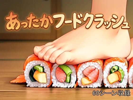 あったかフードクラッシュ〜裸足でぐちゃぐちゃに踏み潰す心温まる動画集〜