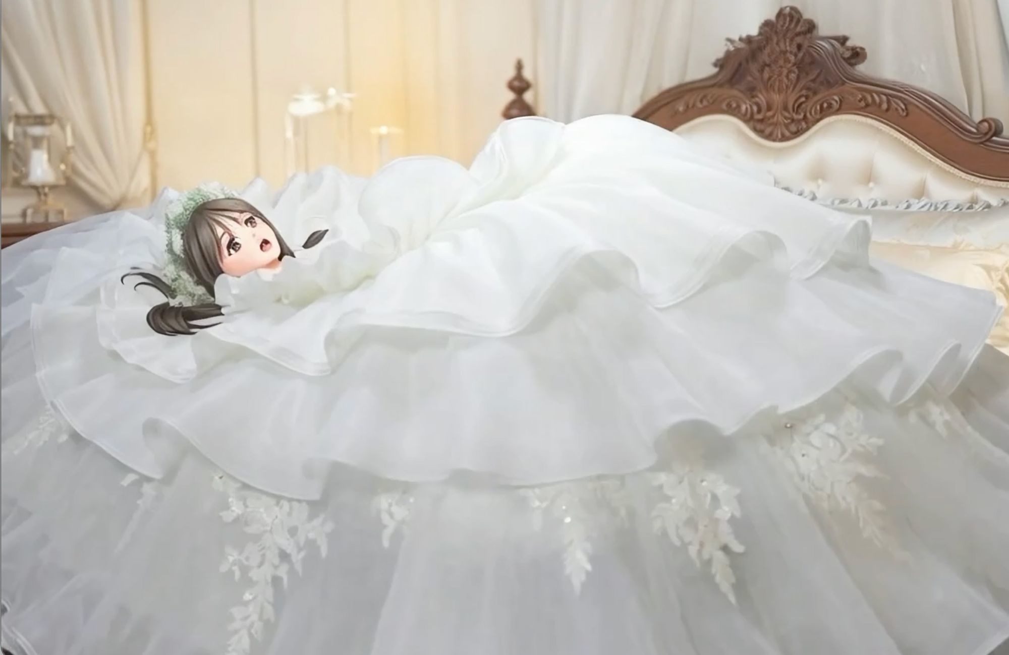 ドレス快楽は騎乗位で（ドレス美少女47） - サンプル画像 3