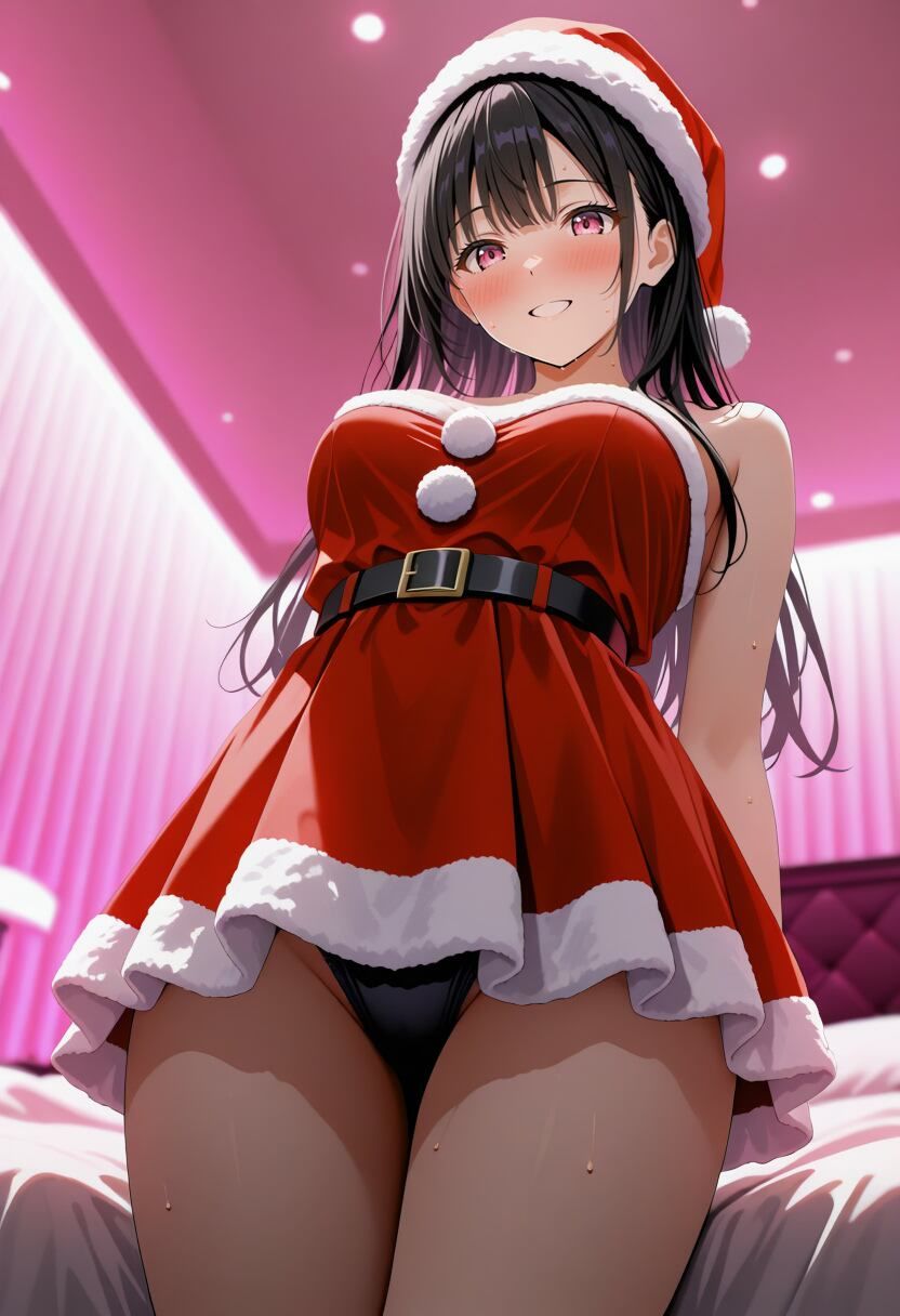 社会人コスプレイヤーの秘密ラブホ撮影会 サンタクロース編 - サンプル画像 3