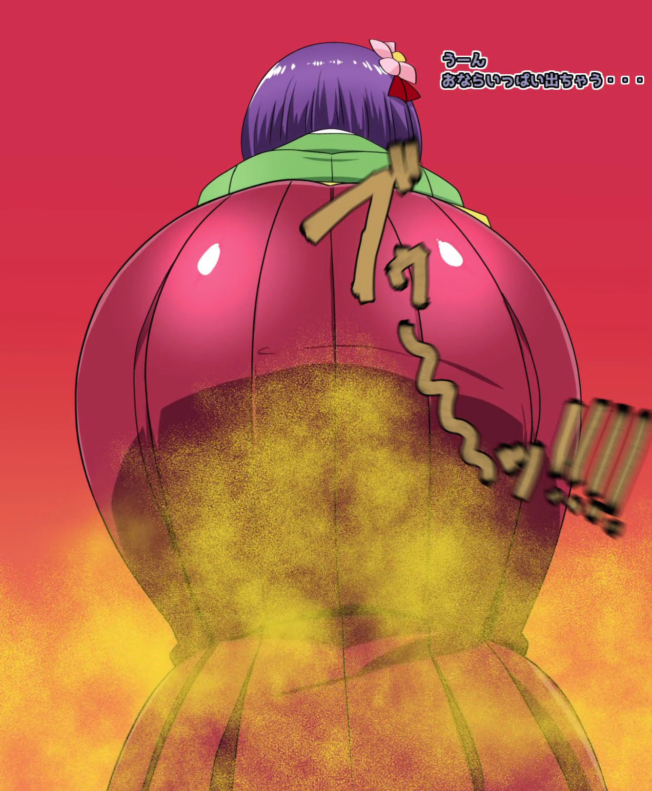 おなら・放屁イラスト＆アニメ動画集（7） - サンプル画像 5