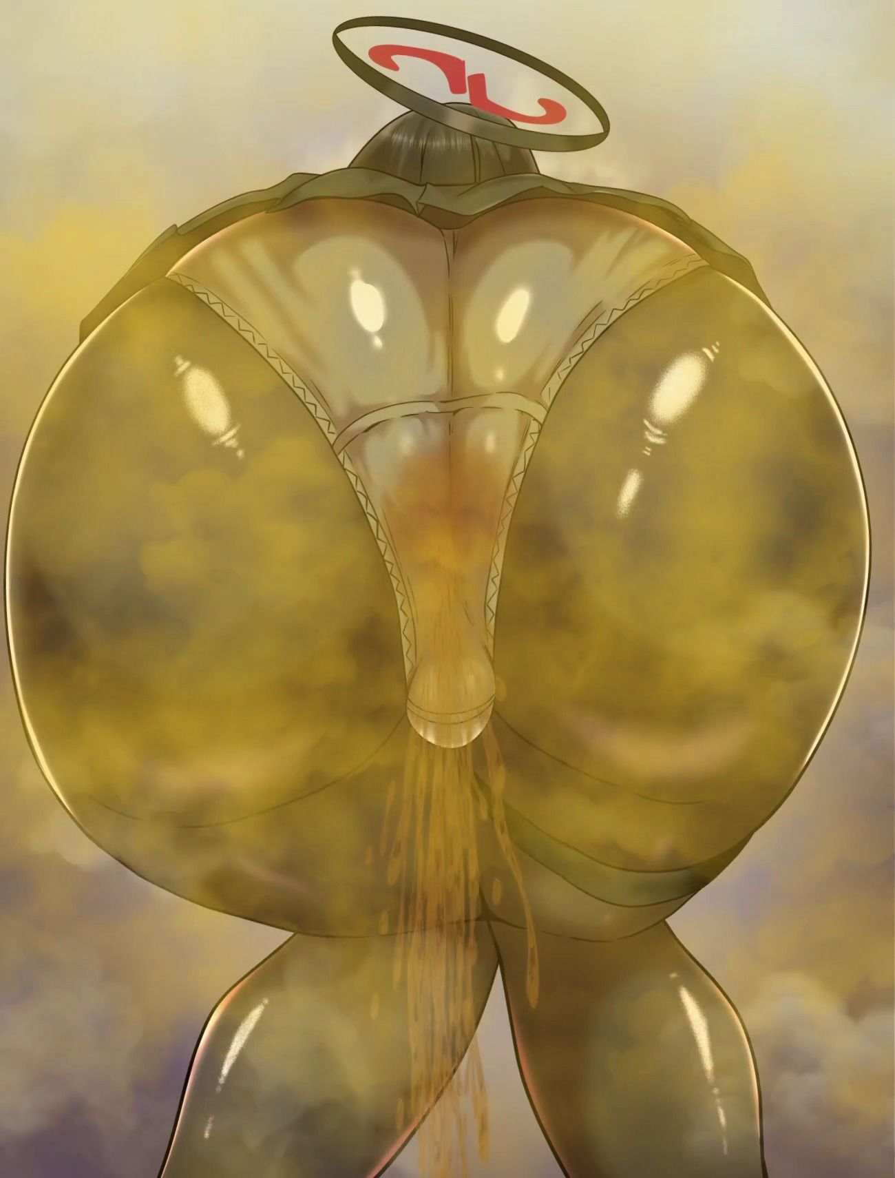 便意我慢＆着衣脱糞アニメーション（18）調月リオ - サンプル画像 5