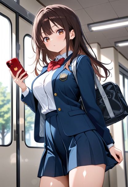 【女子校生メス堕ち】放課後生ハメ 幼馴染の清楚巨乳女子校生を毎日ハメまくり - サンプル画像 1