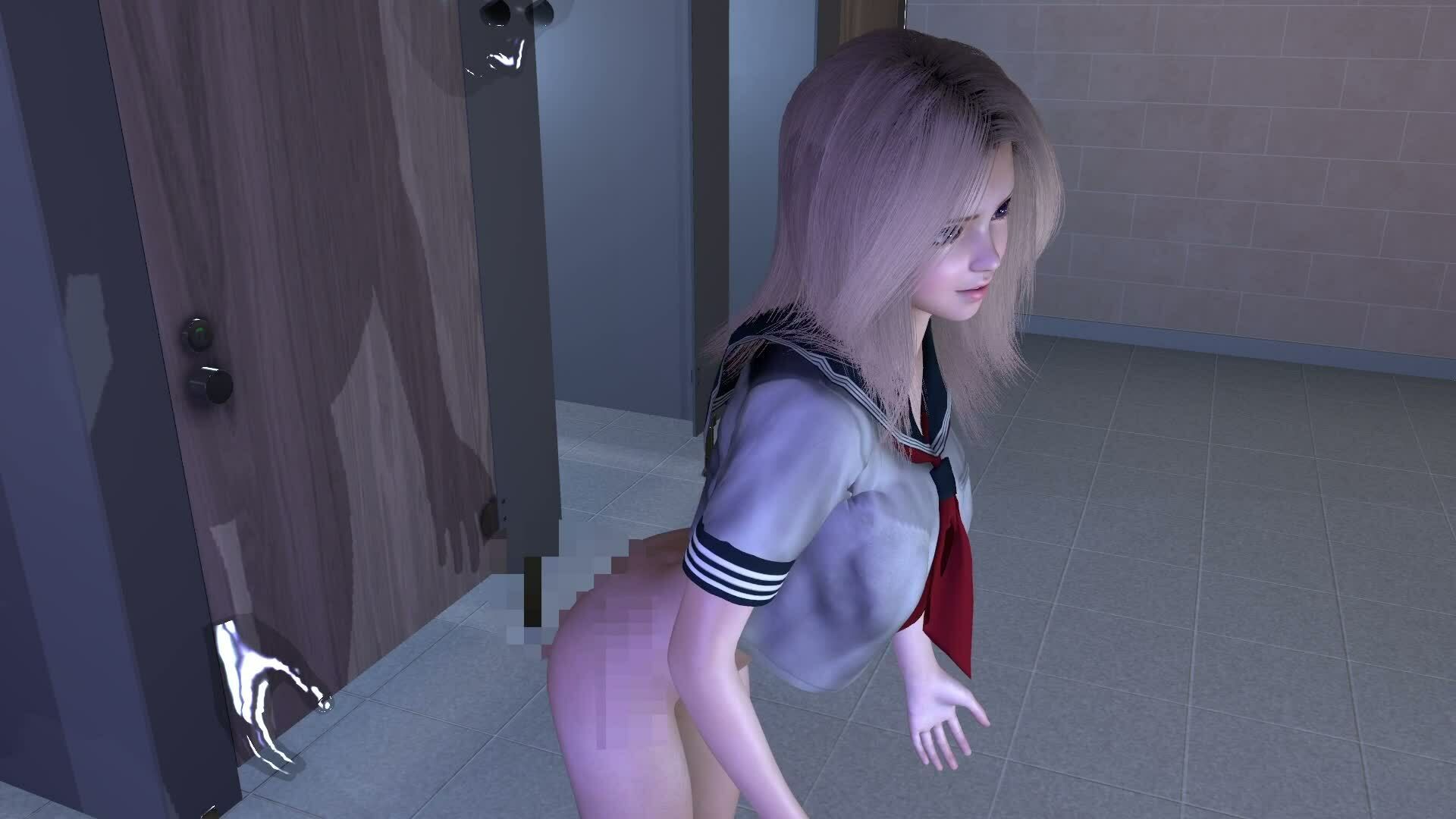 【ROMV357】プラグマタのディアナがトイレにいた「透明人間」 - サンプル画像 1