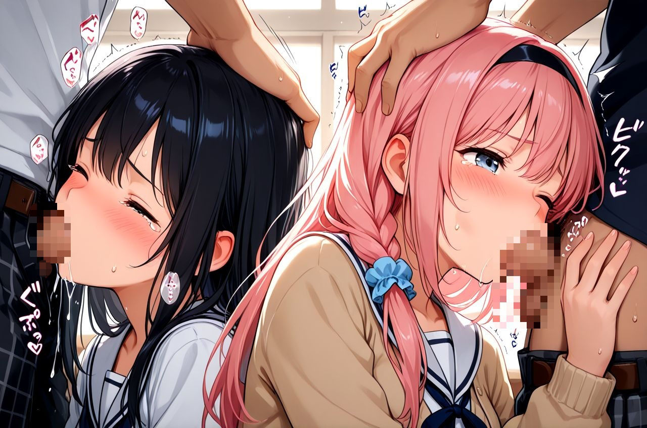 私立未来ヶ丘学園 補習編 〜感度不足の美少女達は変態支援者の玩具で放課後の教室でイキまくる！〜 - サンプル画像 4