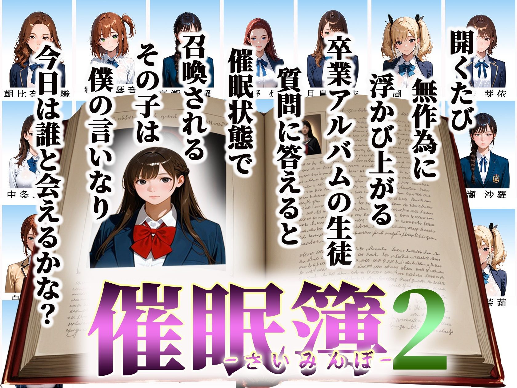 催●簿2  卒業アルバムはオナホリスト そのページに載った少女は僕の支配下 - サンプル画像 1