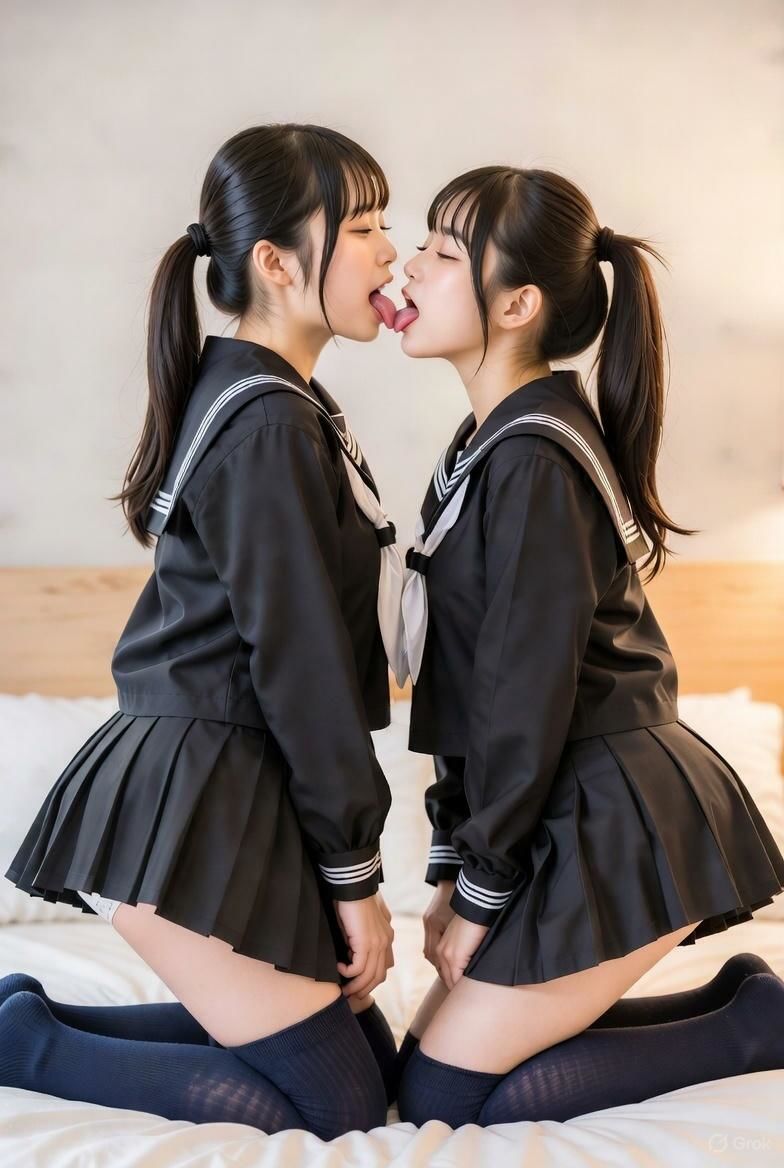 女子校生 百合Kiss - サンプル画像 3