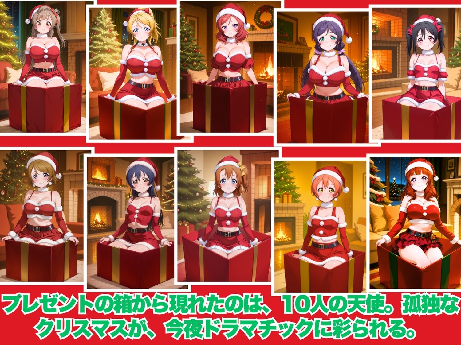 キモオタ煙突降下作戦 〜サンタなんかじゃ済まない夜〜 - サンプル画像 1