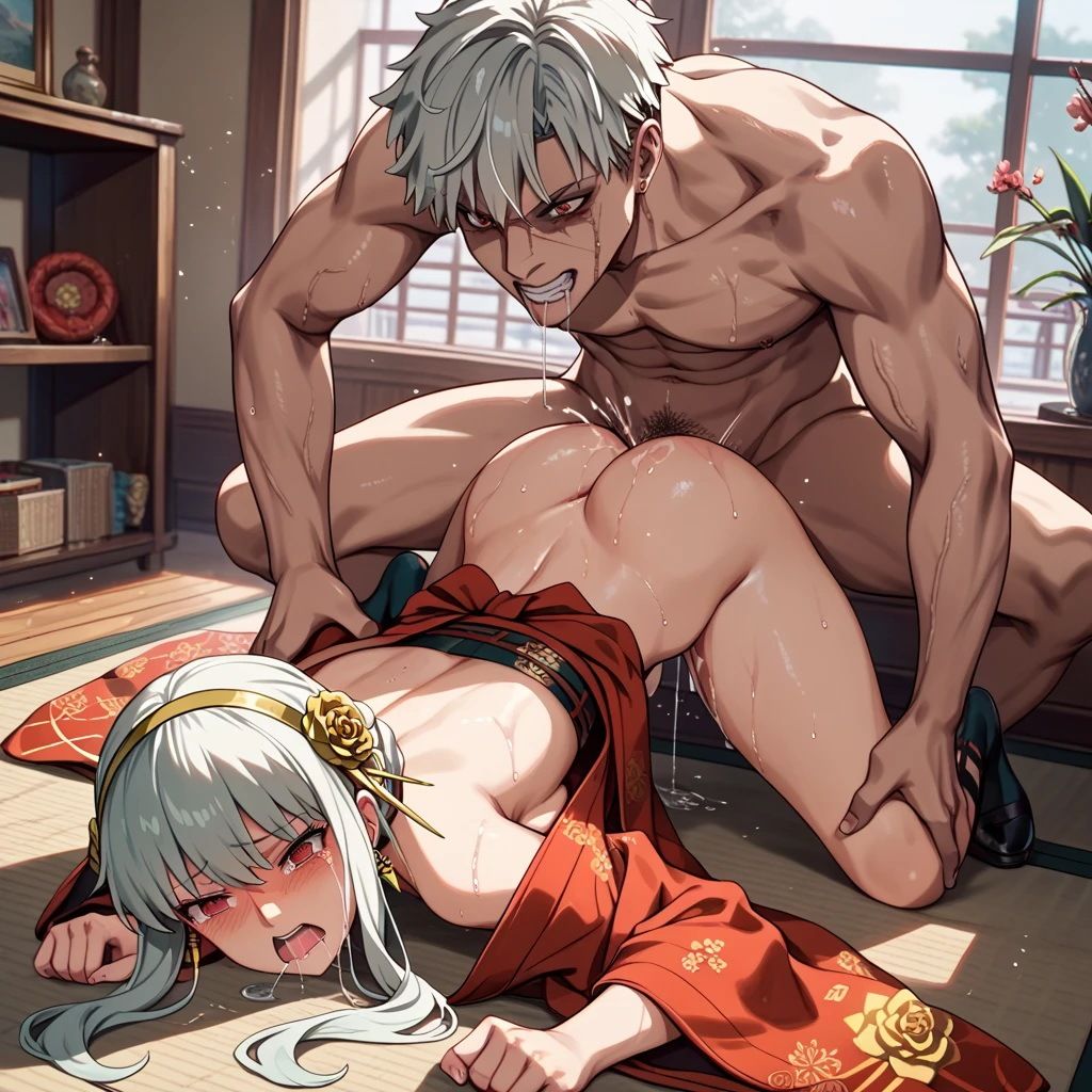 凶悪脱獄囚の新春、姫始め外道の姦通式1 - サンプル画像 8