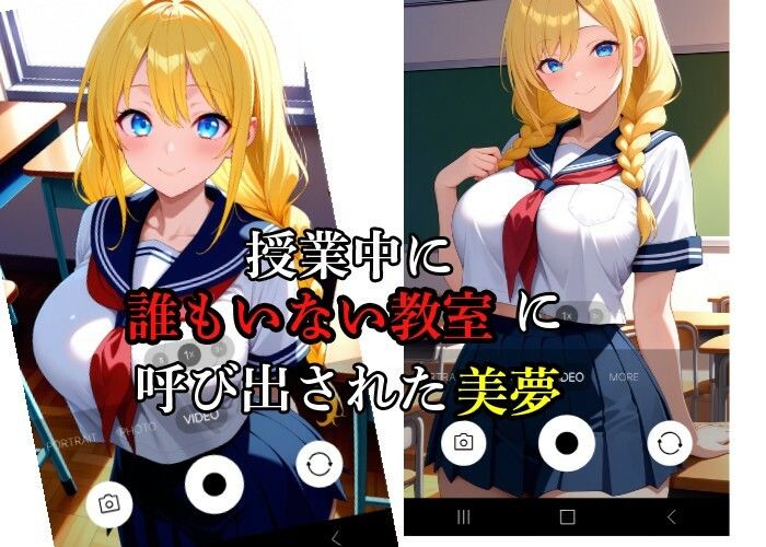 催〇アプリで爆乳 星野美夢を自由に抱く変態教師（教室編） - サンプル画像 4