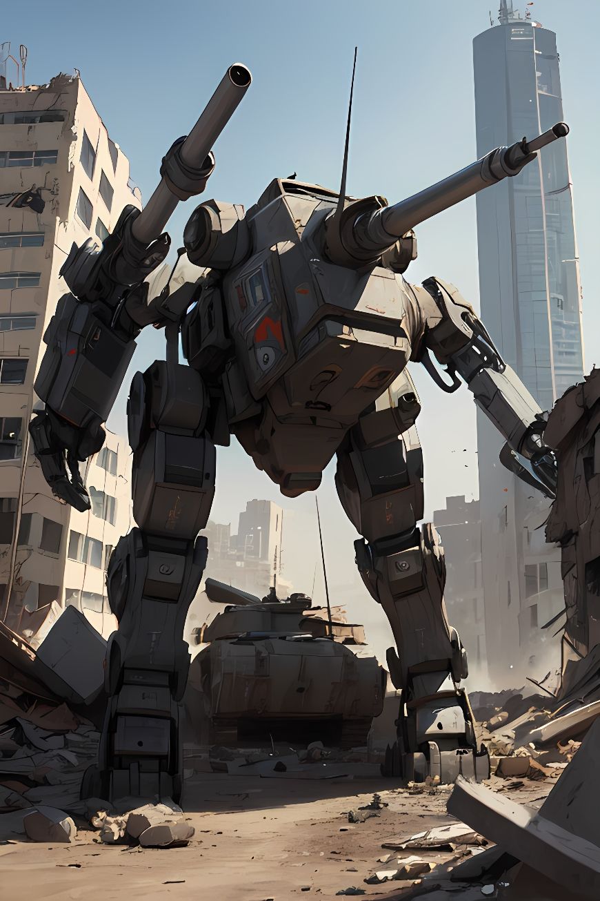 鋼鉄兵団 〜urban warfare〜 - サンプル画像 1