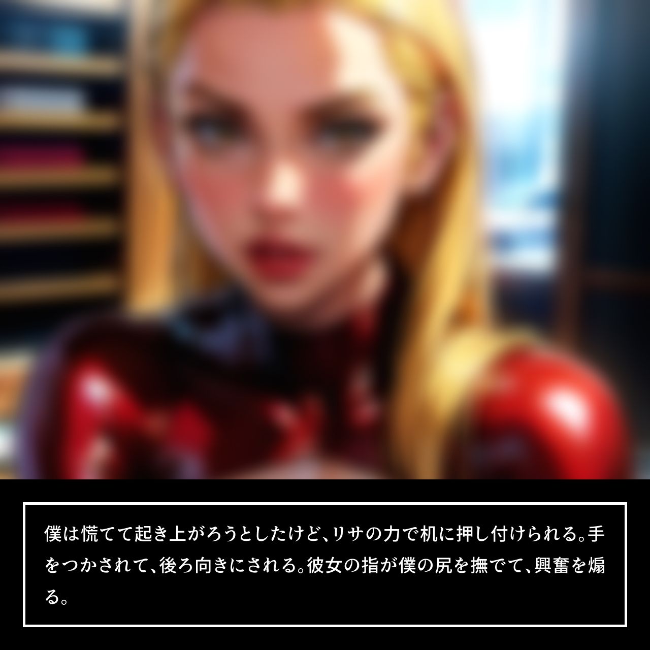 未来からタイムトラベルしてきた ムチムチボンテージ姿のお姉さんに 強●的に連続射精させられ マゾ調教の快楽地獄に堕ちた僕 -絶頂の未来へ連れ去られ 毎日フェラと騎乗位で 精液を搾り取られる快楽の日々- - サンプル画像 6