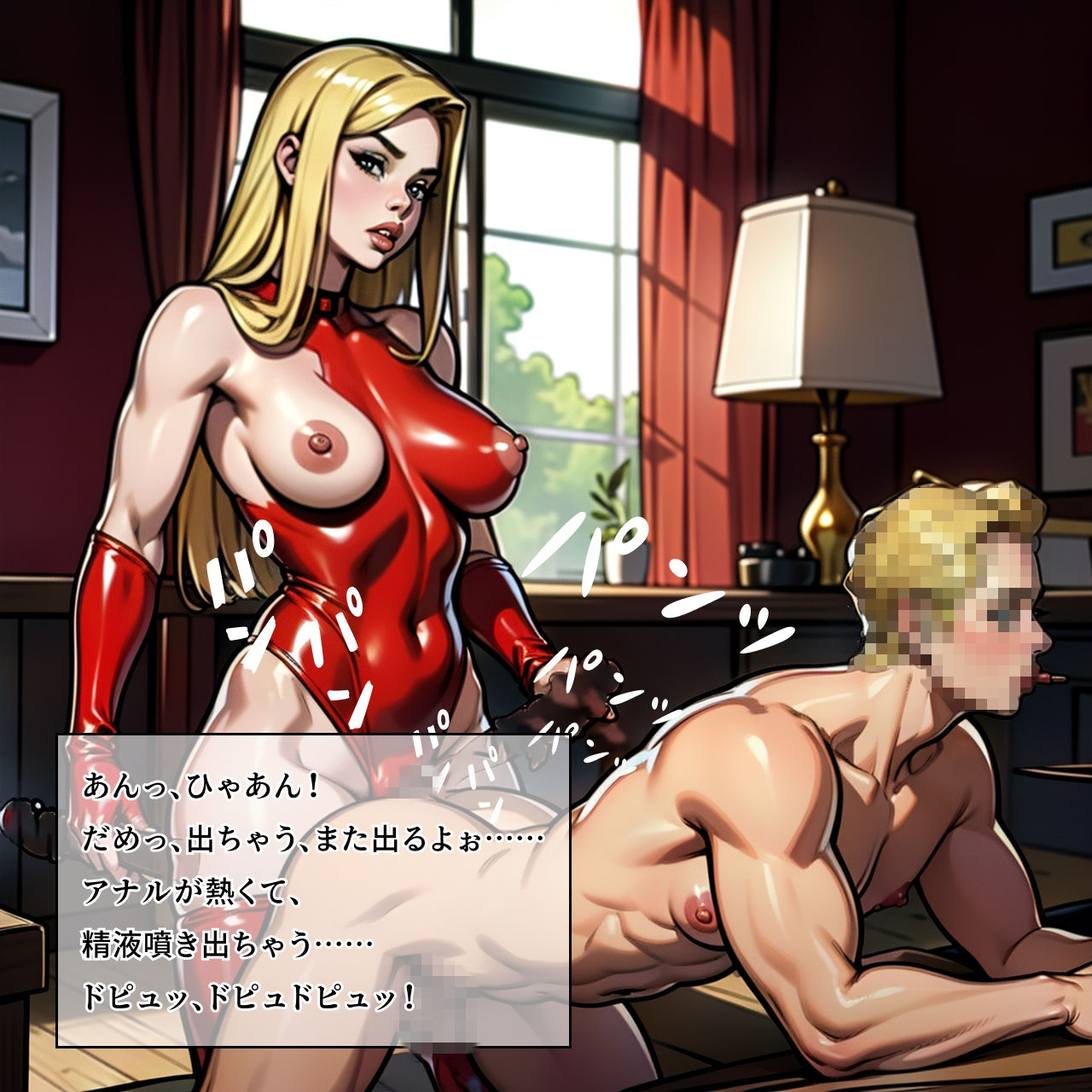 未来からタイムトラベルしてきた ムチムチボンテージ姿のお姉さんに 強●的に連続射精させられ マゾ調教の快楽地獄に堕ちた僕 -絶頂の未来へ連れ去られ 毎日フェラと騎乗位で 精液を搾り取られる快楽の日々- - サンプル画像 10