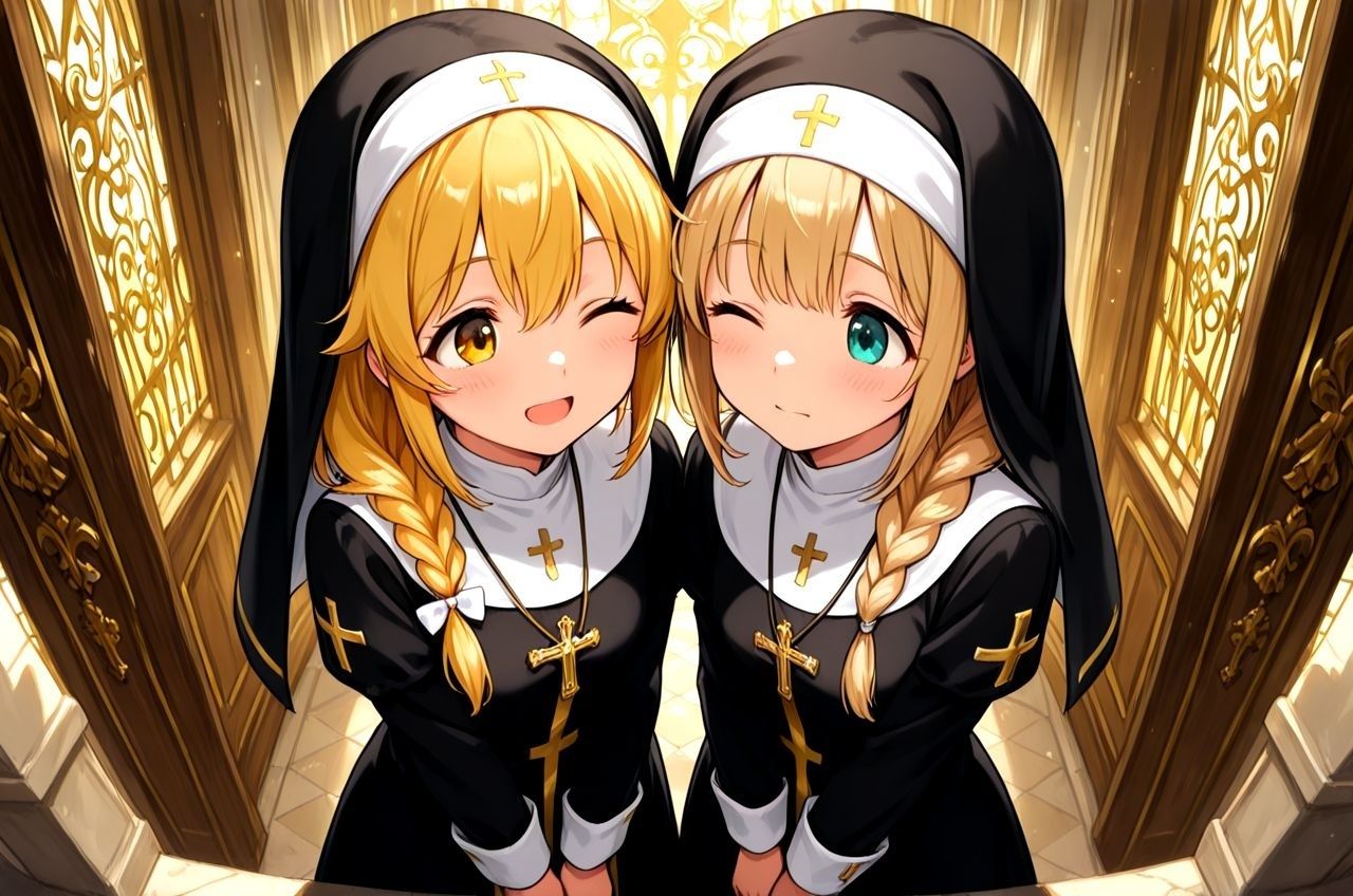 えろえろ教の生誕祭 教会の寄付者の悩めるちんぽをみんなでいっぱい身体でご奉仕するお話 - サンプル画像 1