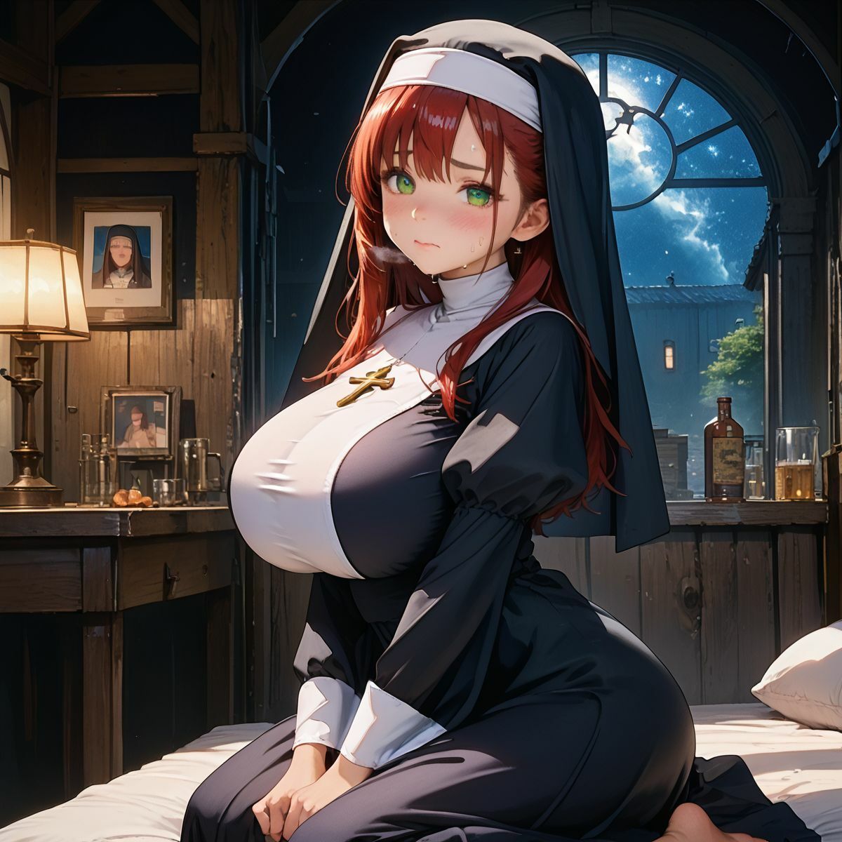 禁欲中の修道女たちの性生活 第8弾 - サンプル画像 5