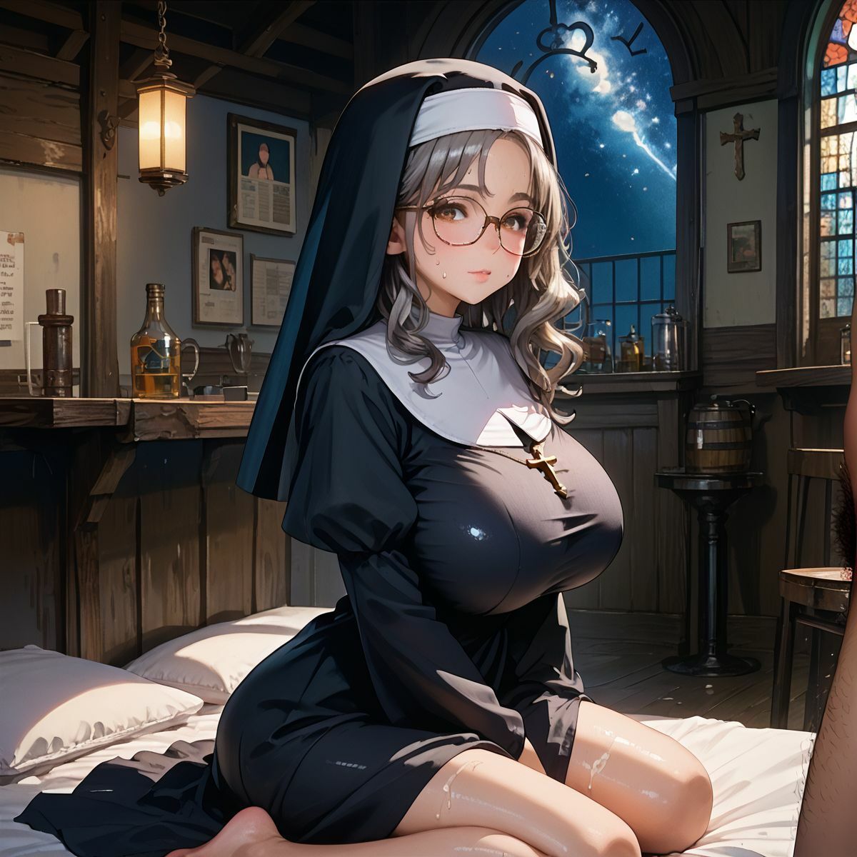 禁欲中の修道女たちの性生活 第8弾 - サンプル画像 7