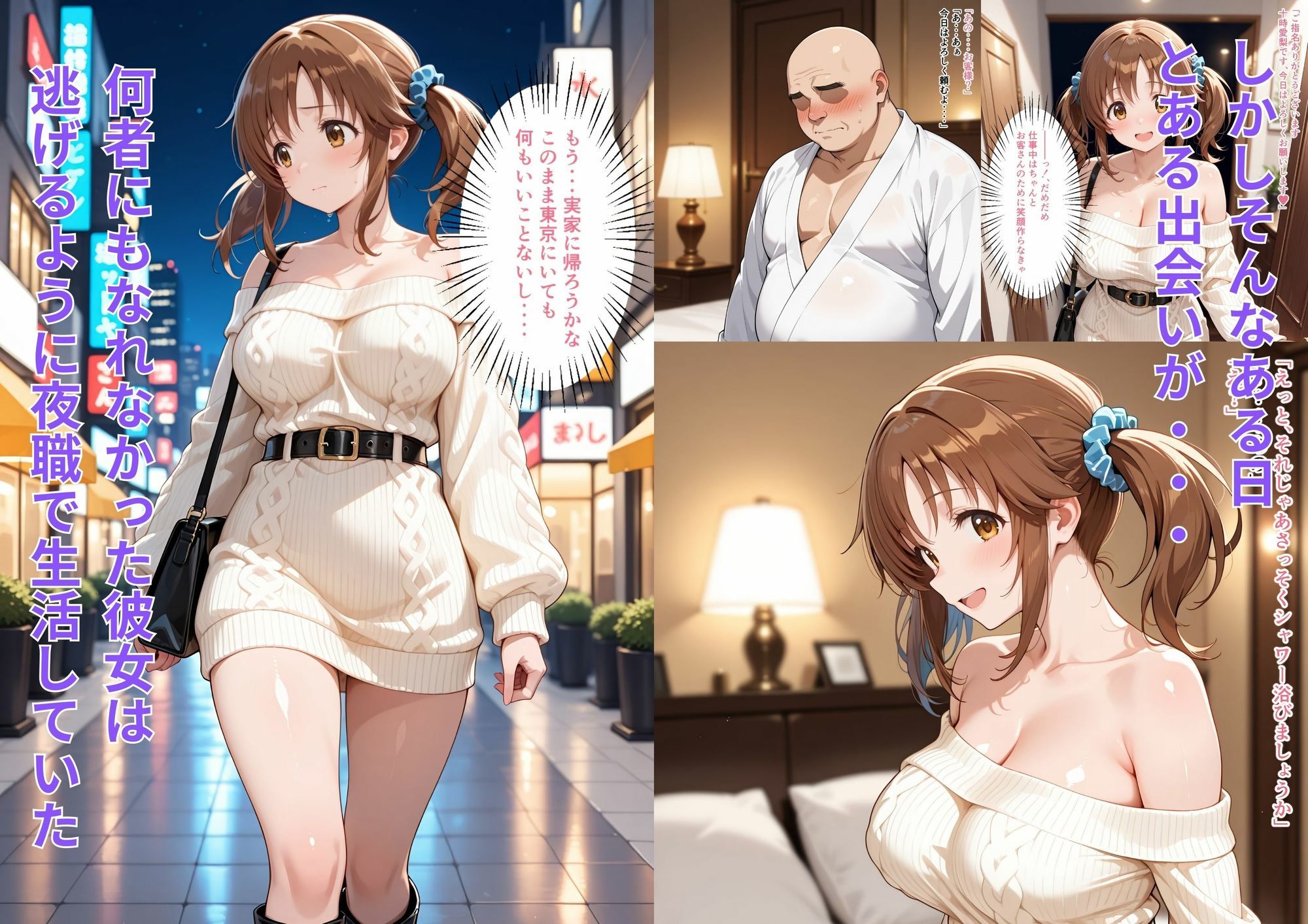 堕ちたアイドルと愛 - サンプル画像 2