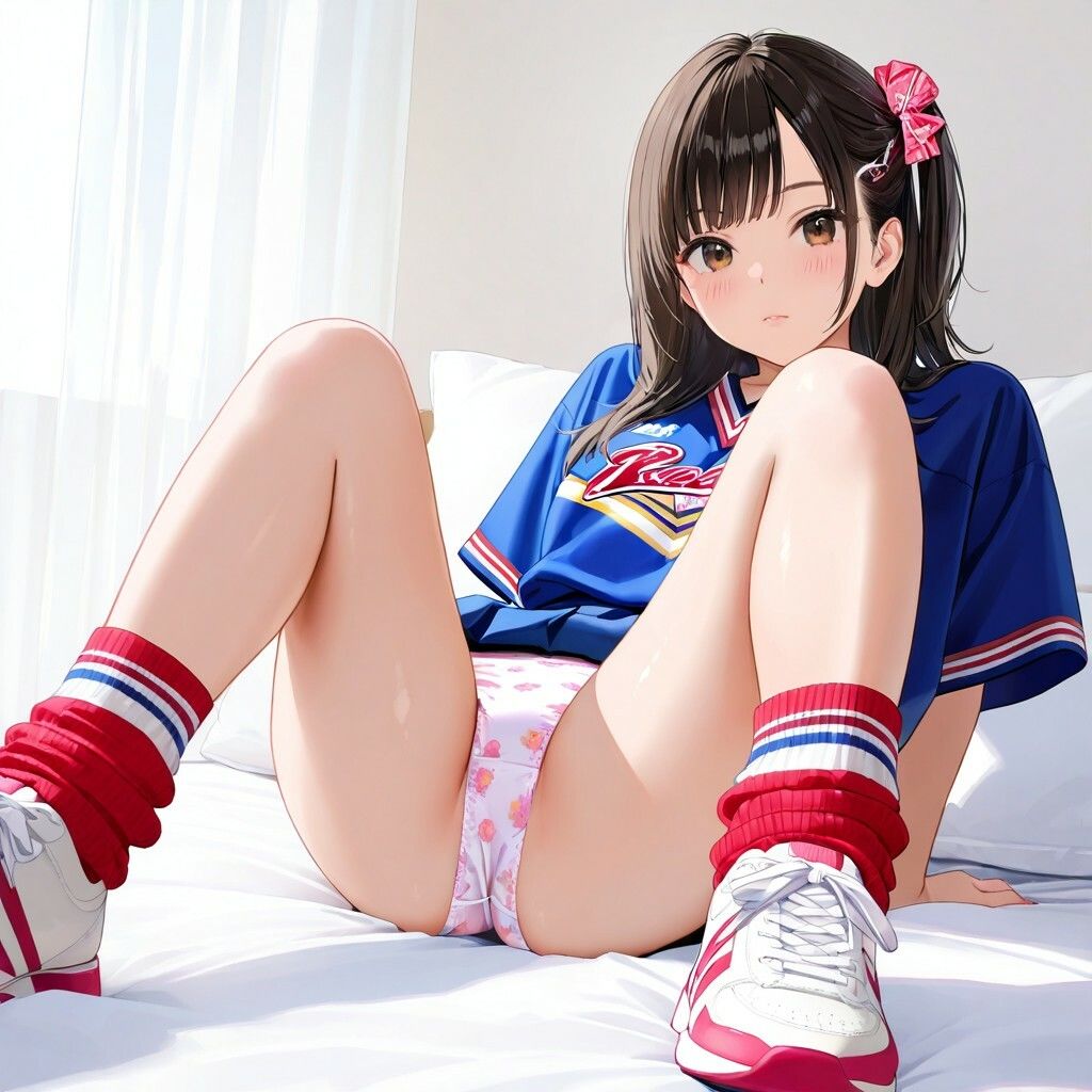 生パンチアガールのM字パンチラ  Vol.2 - サンプル画像 7