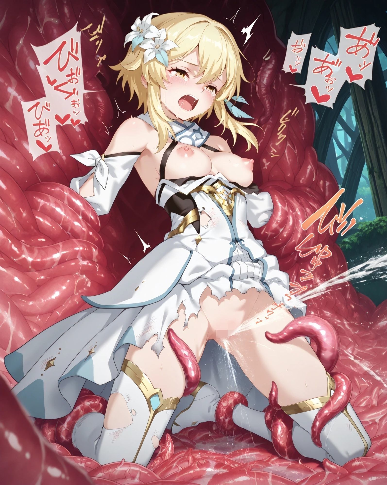 旅人●のメス堕ちCG・1 - サンプル画像 1